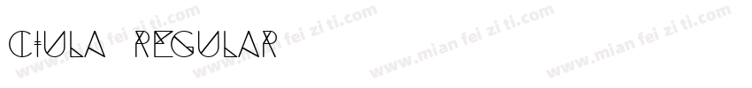 Ciula Regular字体转换